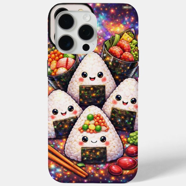 JK Sushi – iPhone Case Kawaii Sushi Japanese Desig (Back)