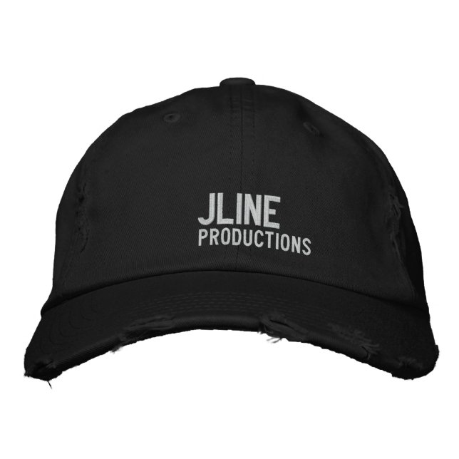 JLine, Productions Embroidered Baseball Hat (Front)