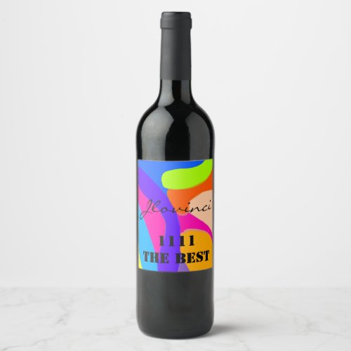 Jlovinci Sparkling Wine Label
