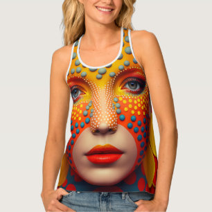 JM.107 Protective Bling Tank Top