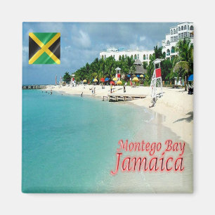 JM - Jamaica - Montego Bay -  Doctor's Cave Beach Magnet
