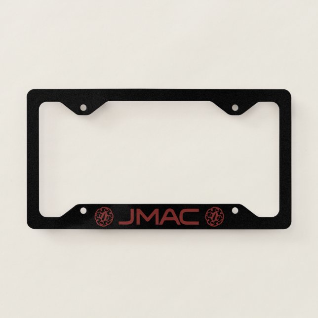 JMAC License Plate Frame (Front)