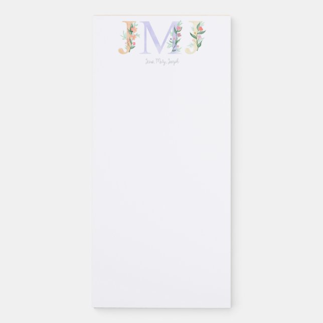 JMJ Catholic Magnetic Notepad (Front)
