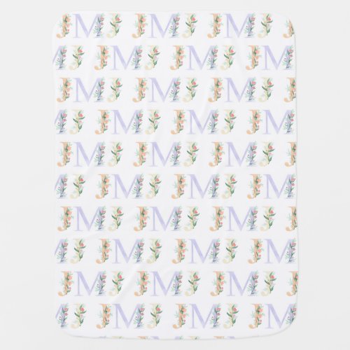 JMJ Tiled Catholic Baby Blanket