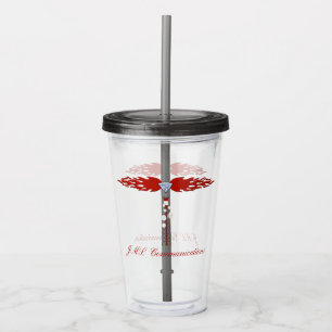 JML Communications Tower Logo Acrylic Tumbler