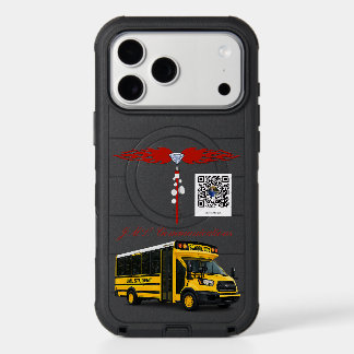 JML Communications Tower Logo & Student iPhone 17 Pro Max Case