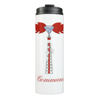 JML Communications Tower Logo Thermal Tumbler