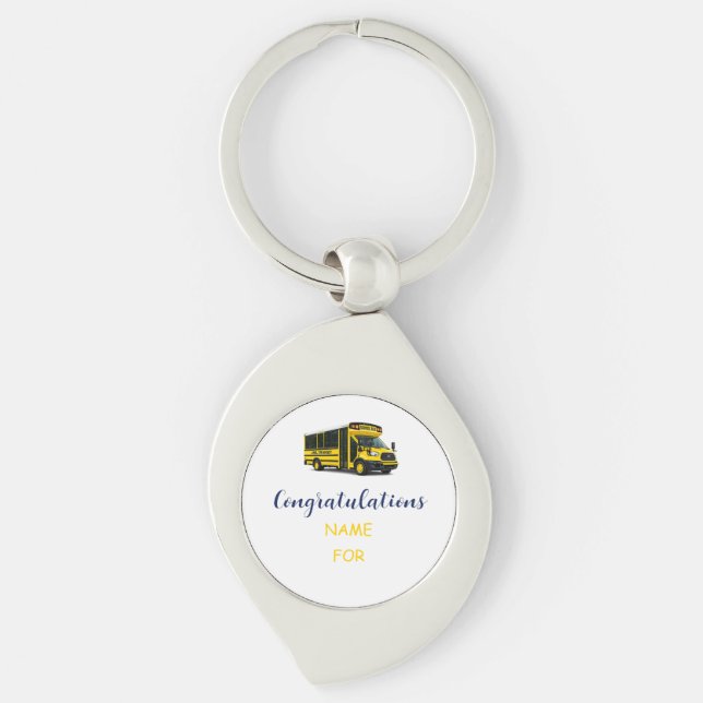 JML Transit Congratulations Keychain (Front)