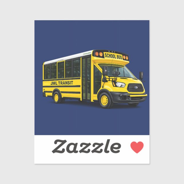 JML Transit; Logo Sticker (Sheet)