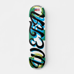 JMT NIGERIA WETTIN 7 3/4" Skateboard Deck