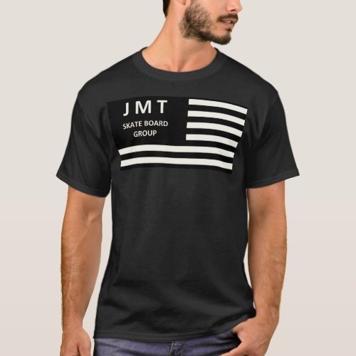 JMT SKATBOARD  BLK T_Shirt