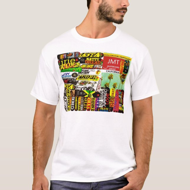 JMT SKATEBOARD  T-Shirt (Front)