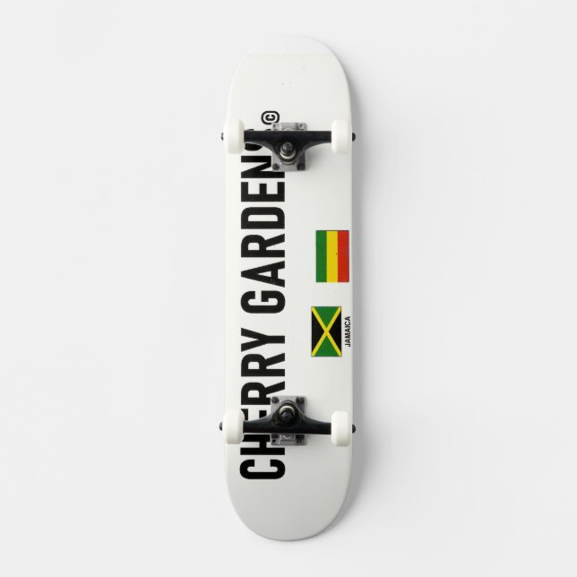 JMT SKATEBOARDS: CHERRY GARDENS SKATEBOARD (Front)