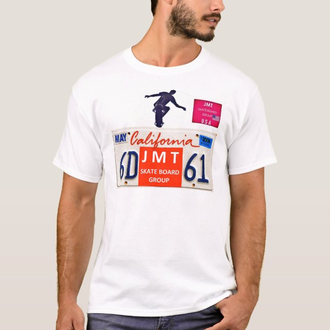 JMT SKATEBOARDS  USA  T-Shirt (Front)