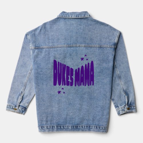 JMU DUKES MAMA DENIM JACKET