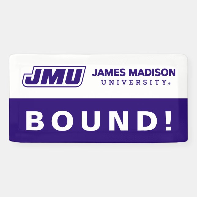 JMU | James Madison University Banner (Horizontal)