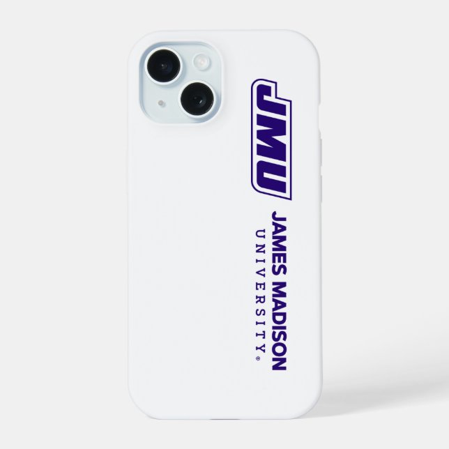 JMU | James Madison University iPhone 15 Case (Back)