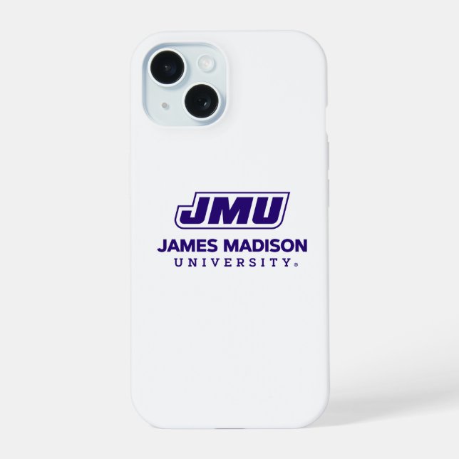 JMU | James Madison University iPhone 15 Case (Back)
