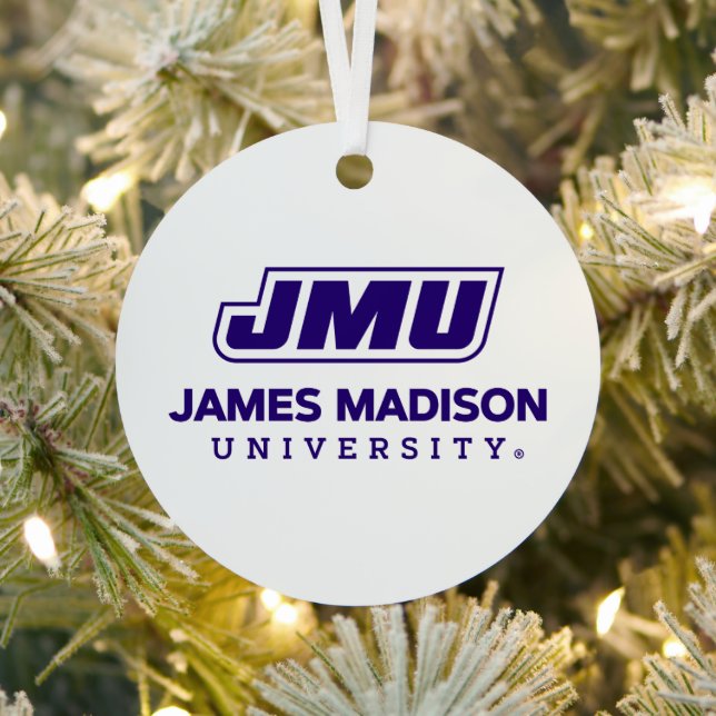 JMU | James Madison University Metal Ornament (Insitu)