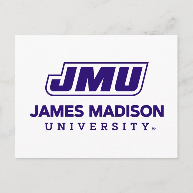 JMU | James Madison University Postcard (Front)