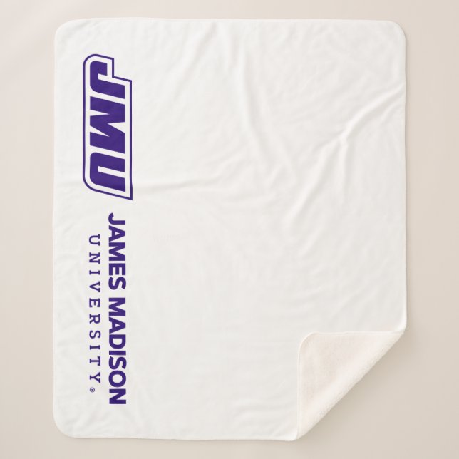 JMU | James Madison University Sherpa Blanket (Front)