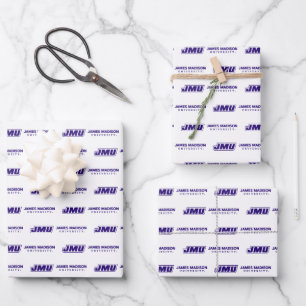 JMU James Madison University Wrapping Paper Sheets