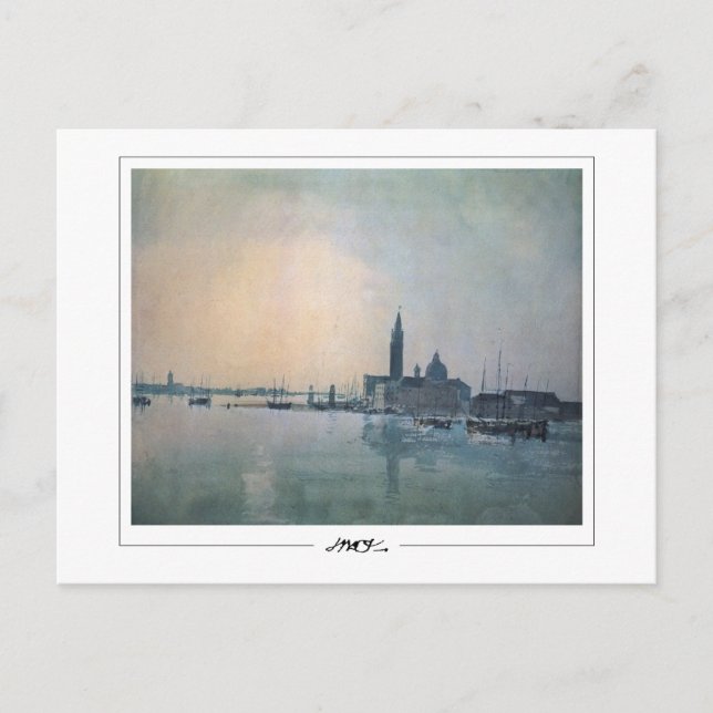JMW Turner #117-3 - Fine Art Postcard (Front)