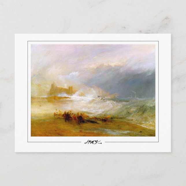 JMW Turner #24-3 - Fine Art Postcard (Front)