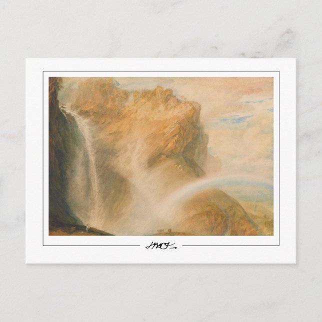 JMW Turner #29 - Fine Art Postcard (Front)