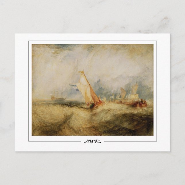 JMW Turner #32 - Fine Art Postcard (Front)