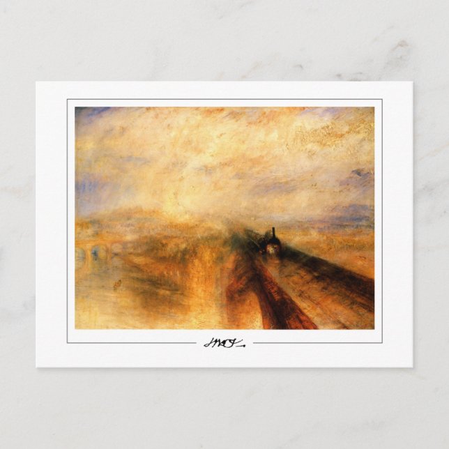 JMW Turner #469-3 - Fine Art Postcard (Front)