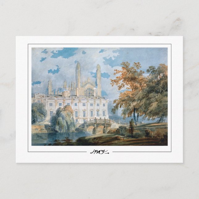 JMW Turner #9-2 - Fine Art Postcard (Front)