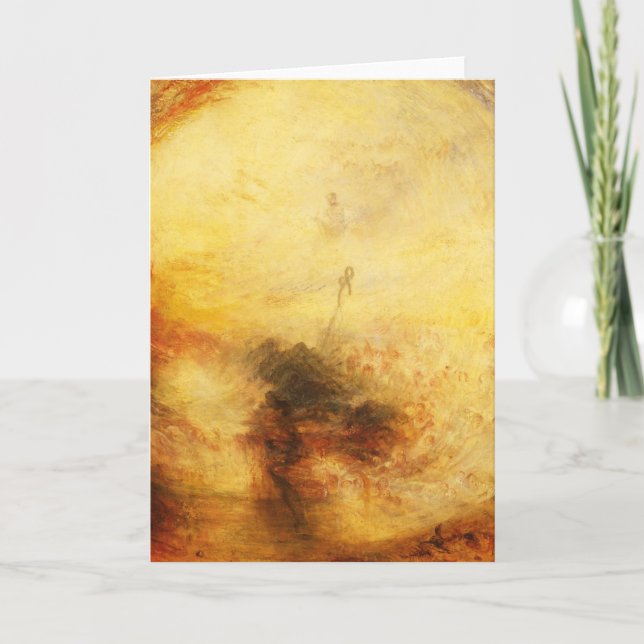 JMW Turner Light and Color Greeting Card (Front)