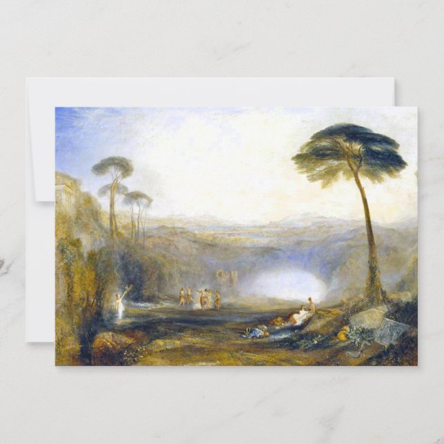 JMW Turner The Golden Bough Invitations (Front)