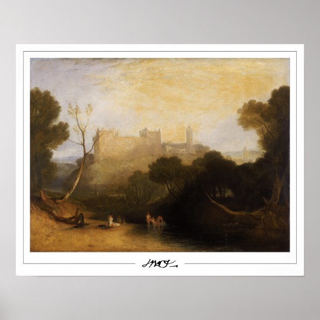 JMW Turner Zedign Art Poster #10-3 (Front)