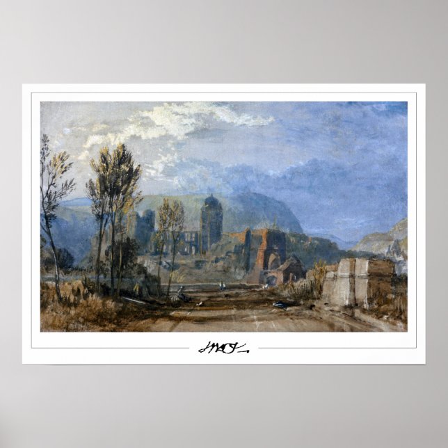 JMW Turner Zedign Art Poster #25 (Front)