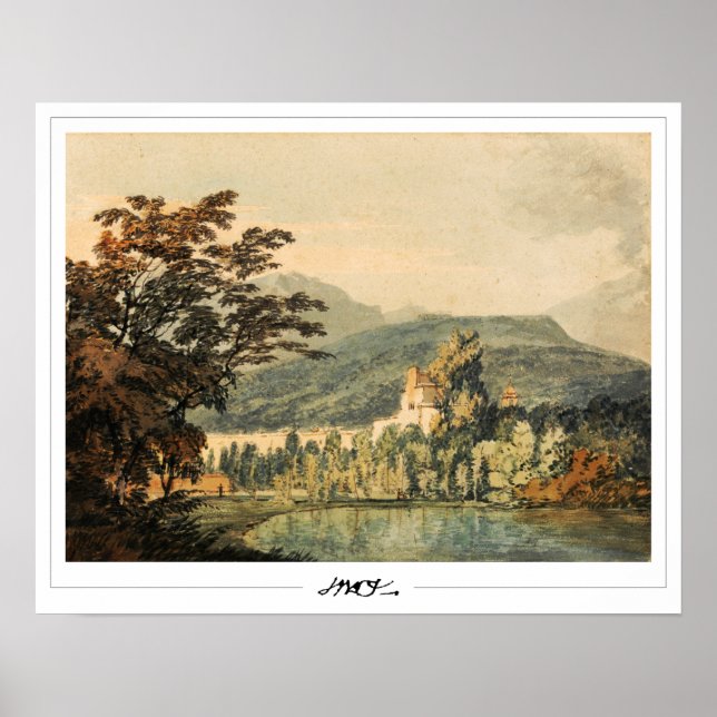 JMW Turner Zedign Art Poster #28-2 (Front)