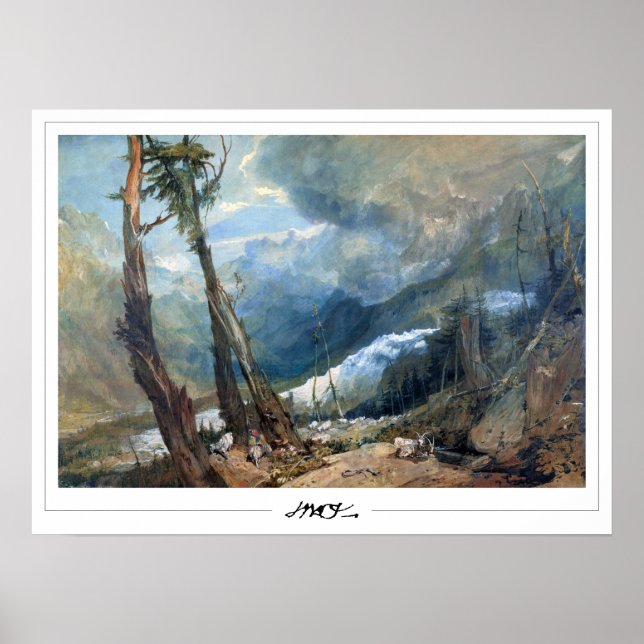 JMW Turner Zedign Art Poster #40 (Front)