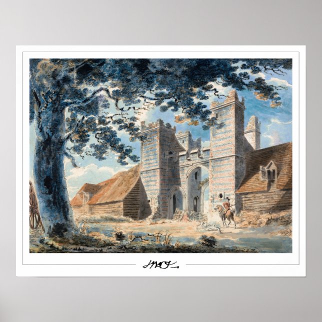 JMW Turner Zedign Art Poster #4-3 (Front)