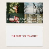 JN, FUN POLICE,DON'T DO THAT, THIS IS YOUR ONLY... (Front & Back)