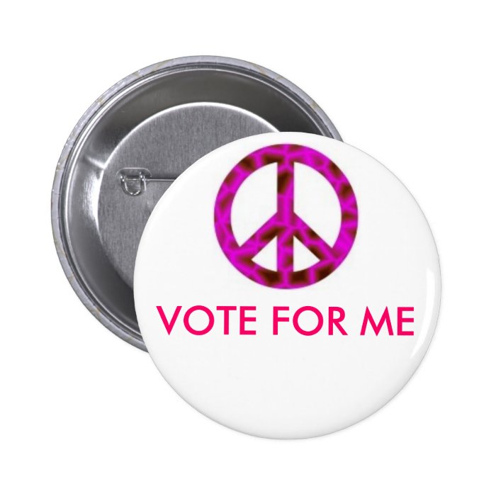 jNPic, VOTE FOR ME Pin