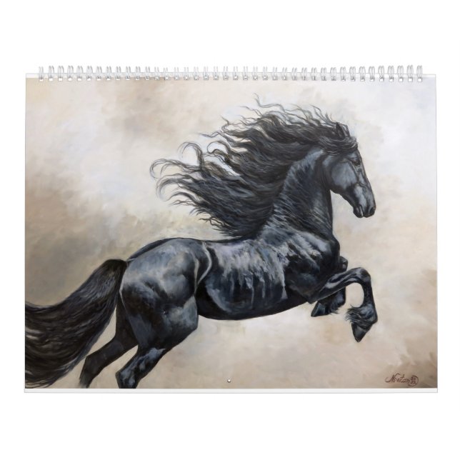 JNS 2023 Horse Art Calendar (Cover)