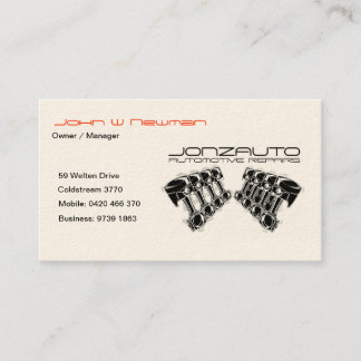 JNZAUTO BUSINESS CARDS