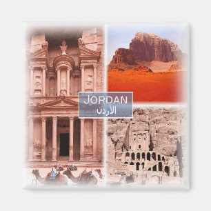 JO0025 Asia, Jordan, Petra, fridge Magnet