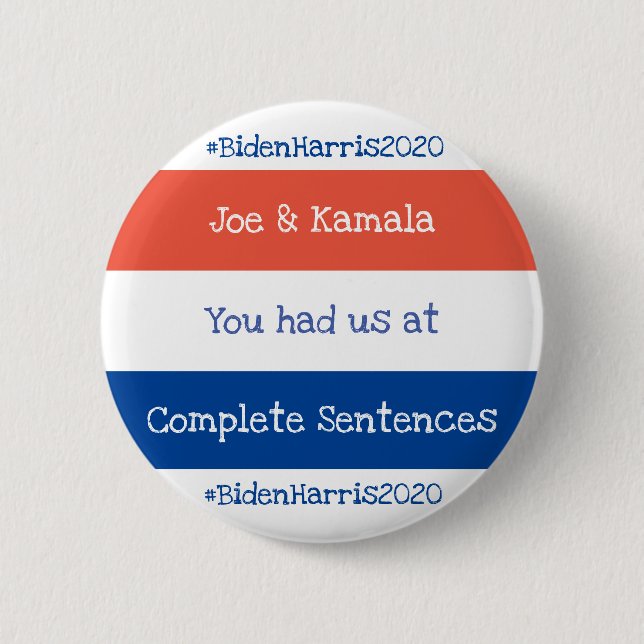 Jo and Kamala Button (Front)