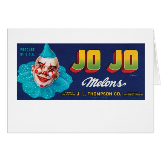 JO JO Melons Cards (Front Horizontal)