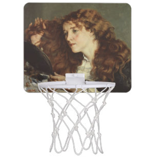 Jo, the Beautiful Irishwoman by Gustave Courbet Mini Basketball Hoop