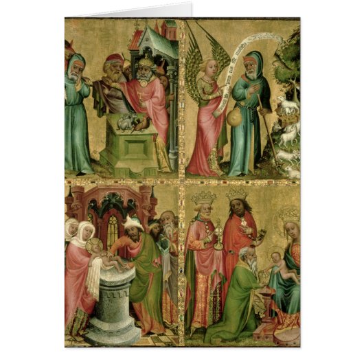 Joachim's Sacrifice, the Circumcision of Cards (Front)