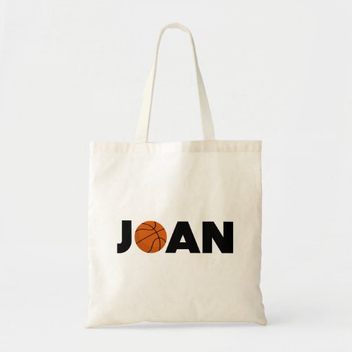 Joan Basketball Tote Bag