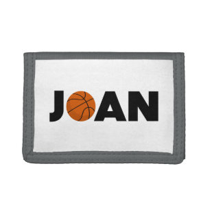 Joan Basketball Trifold Wallet